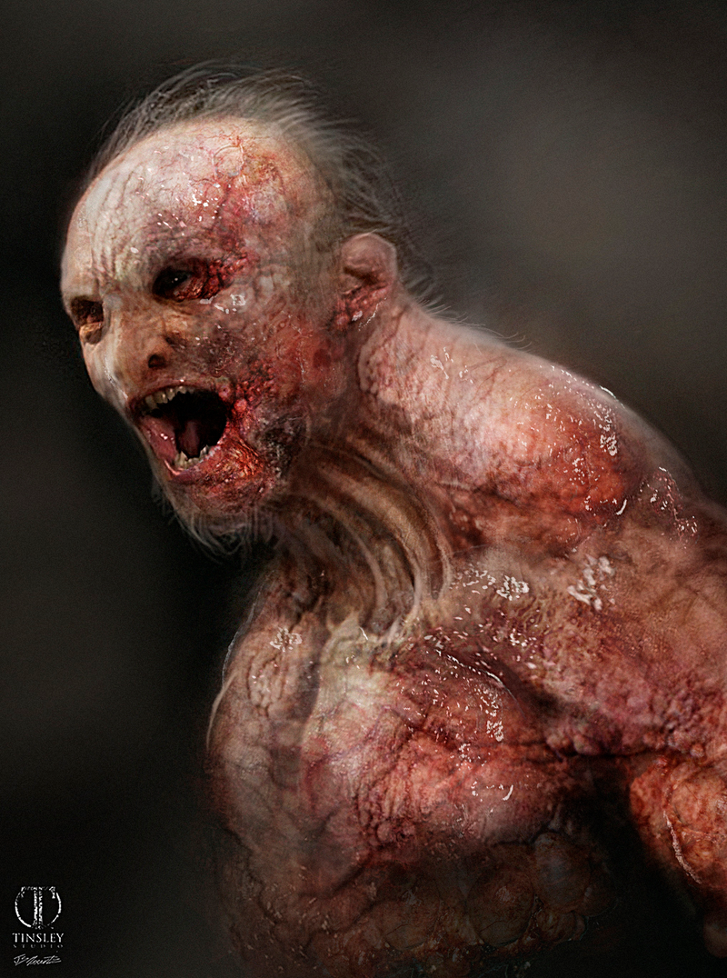 Illustration for article titled An even more revolting vision of American Horror Story Asylum's aliens